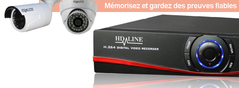 Connection DVR et Caméra de vidéosurveillance bfsat.fr