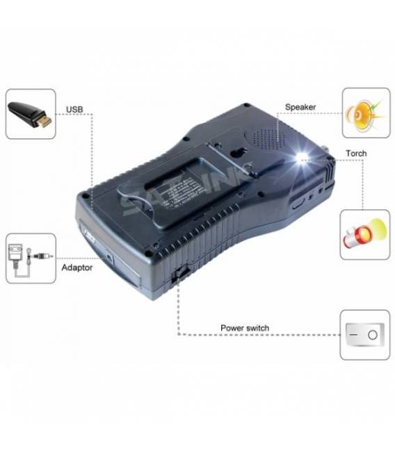 satlink ws-6936 HD satfinder pointeur satellite