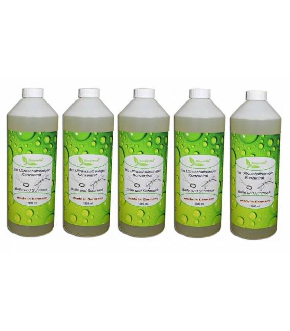 5 LITRES - Liquide de nettoyage pour nettoyeur à ultrasons