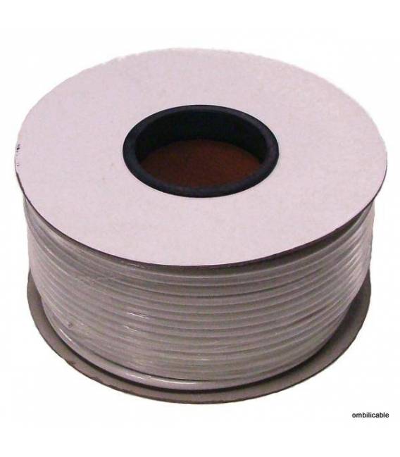 Cable coaxial 120dB double feuille double tresse﻿ - 100M