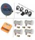 SET SAT-SCHÜSSEL TRIAX 78 LNB-Halterung 4 LNB 5/1 DISEQC 5 F