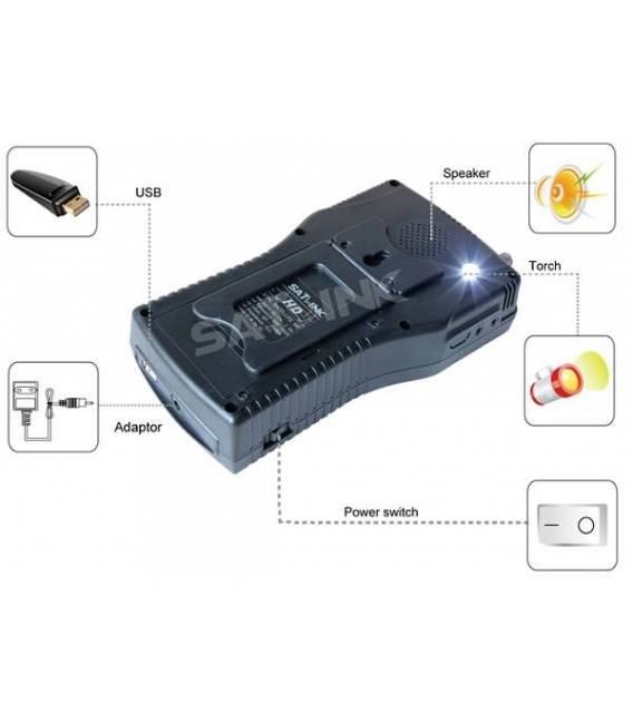 Satlink ws-6932 HD satfinder pointeur satellite