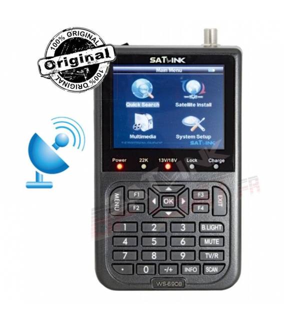 Satlink WS-6908 Satfinder Satelliten Sat-Messgerät