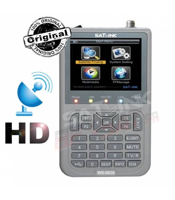 Satlink ws-6926 HD satfinder pointeur satellite