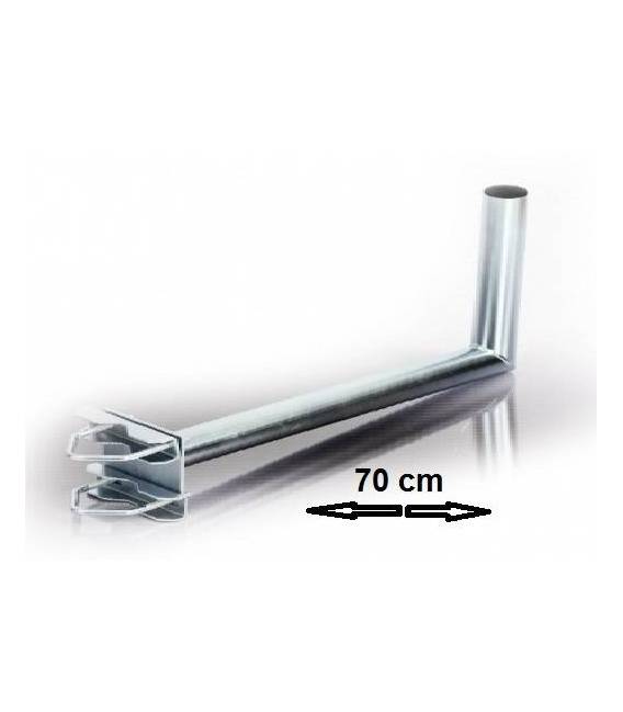 FIXATION L BALCON ANTENNE ET PARABOLE 25X70cm