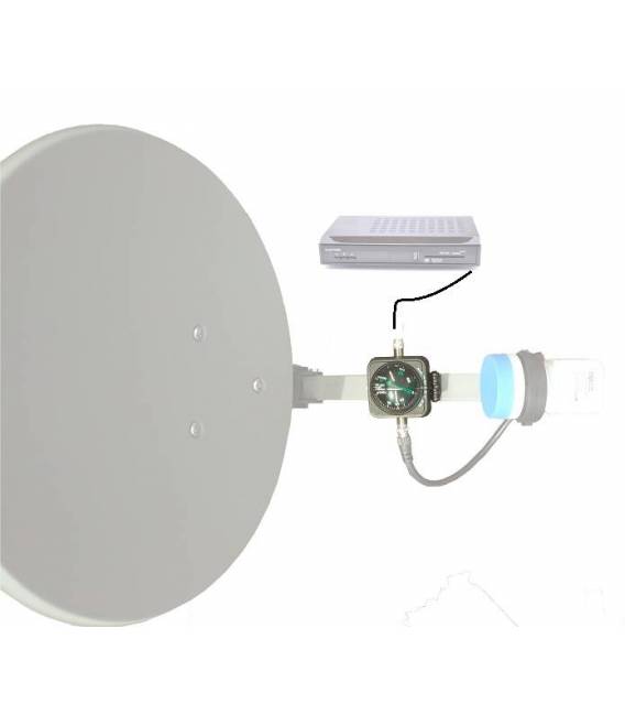 POINTESAT Satelliten-Kompass mit Satfinder