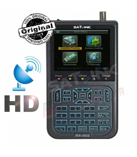 Satlink WS-6922 HD Satfinder Satelliten Messgerät