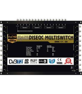 HD-LINE PRO MULTISWITCH 17/20 - 4SAT - 1TER / 20RECEIVER
