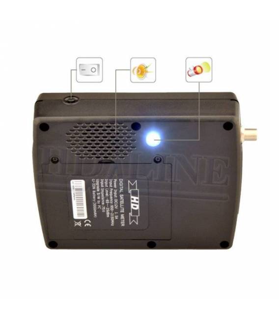 HD-LINE HD-900 ORIGINAL SATELLITEN FINDER HD Satelliten Messgerät HD