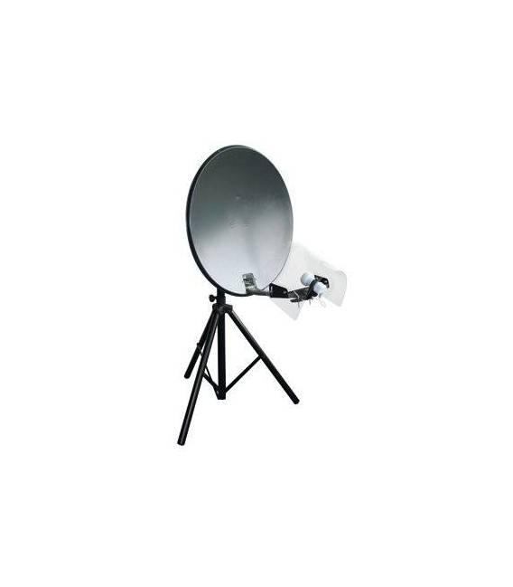 HD-LINE BLACK - Tripod for Satellite Dish - Ideal camping