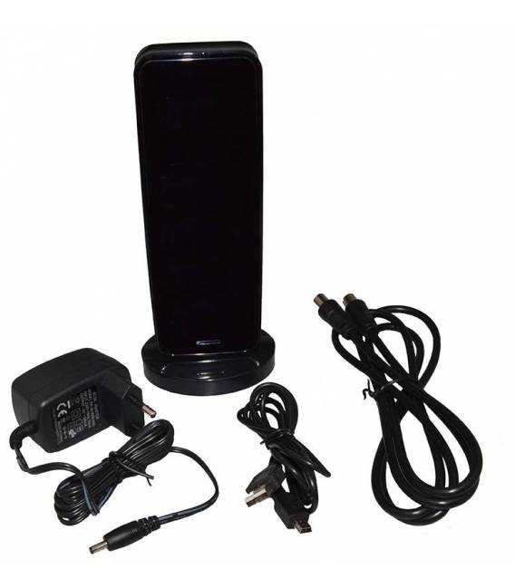 HD-930T Mini antenne intérieure TNT HD DVB-T2 Amplifiée 28dB