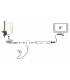 HD-LINE HD-940T Antenne électronique amplifiée DVB-T DVB-T2 Signal terrestre HD intérieur extérieur