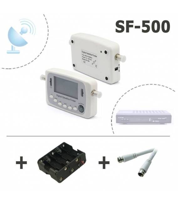 SF-500 Digital Satfinder blanc