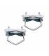 Bride d'etrier 110mm avec machoire fixation parabole antenne sur mat
