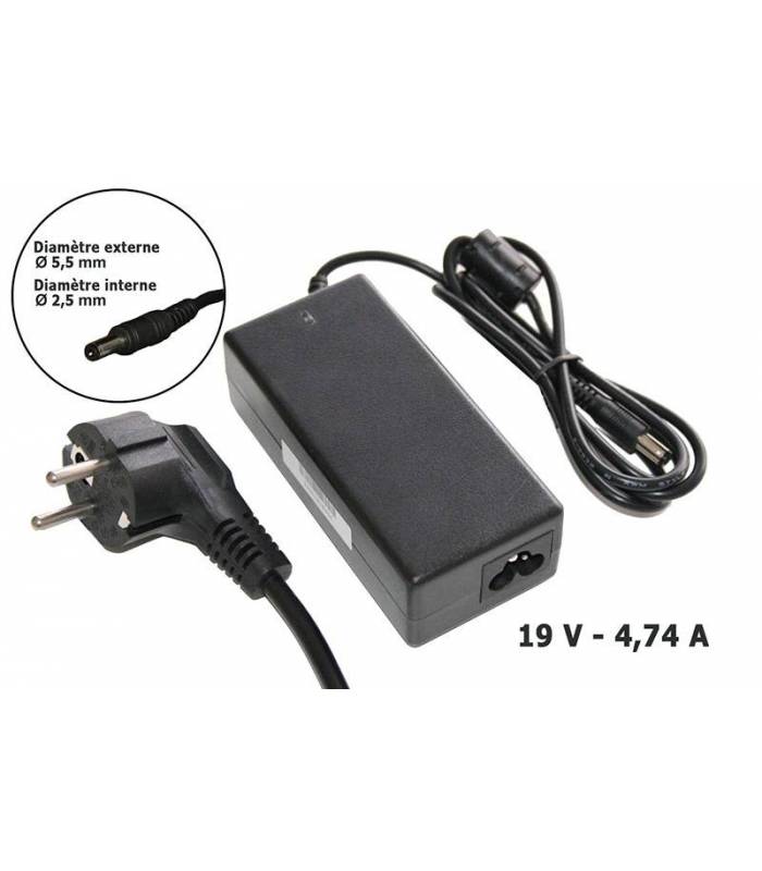 Generic Chargeur compatible Hp Pour PC Portable 19.5V 3.33A 65W à prix pas  cher