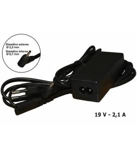 Chargeur de batterie ordinateur portable 19V 2.1A compatible Asus - Fiche 2.3 x 0.7 mm