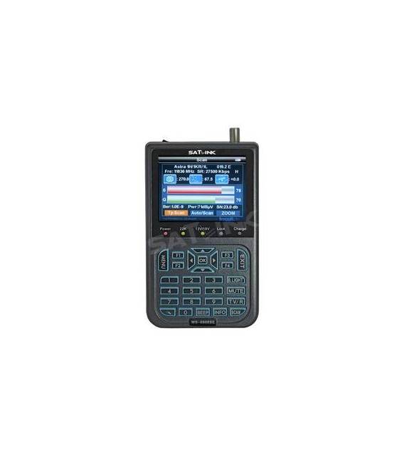 SATLINK ws-6908SE avec LED satfinder pointeur satellite