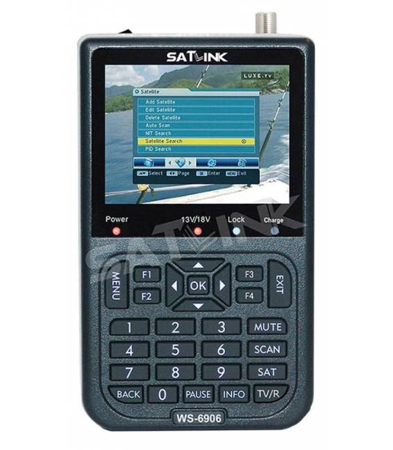 Satlink WS-6906 Satfinder Satelliten Messgerät