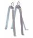 FIXATION MURALE V 50cm POUR ANTENNE ET PARABOLE