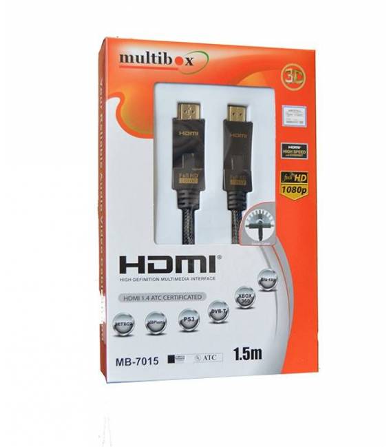 Cable HDMI Fiches pliables - 1,5M Full HD