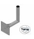FIXATION L BALCON ANTENNE ET PARABOLE 25X25cm