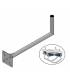 FIXATION L BALCON ANTENNE ET PARABOLE 25X70cm