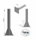 FIXATION BALCON SOL PLAFOND - ANTENNE ET PARABOLE 36cm