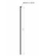 MAT 2M en acier galvanise pour fixation antenne ou parabole