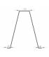 HD-LINE Wandabstand für Antenne WANDHALTER MAST FIXATION V M Halter 50cm Mauerhalter