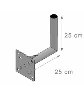 Fixation Murale L Antenne Et Parabole 25X25Cm