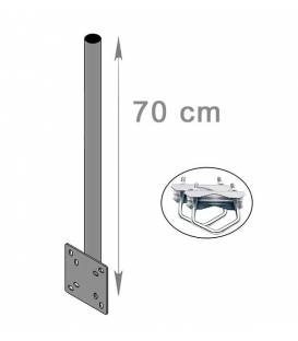 SAT Geländerhalterung 50cm Balkonhalterung für Schüssel Spiegel L 