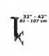 Support TV 32" / 42" GK-540 Fixation plafond pour ecran plat