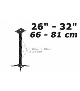 Support TV 26" / 32" GK-800 Fixation plafond pour ecran plat