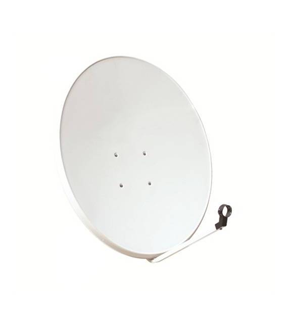 Kit HD-LINE Basic Satellite Dish 80cm Steel + LNB Quad + 4 connectors