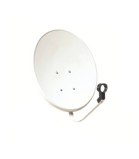 Kit HD-LINE Basic Satellite Dish 70cm Steel + LNB Twin + Weather Protection + 2 connectors