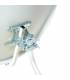 Kit HD-LINE Basic Satellite Dish 80cm Steel + LNB Twin + Weather Protection + 2 connectors