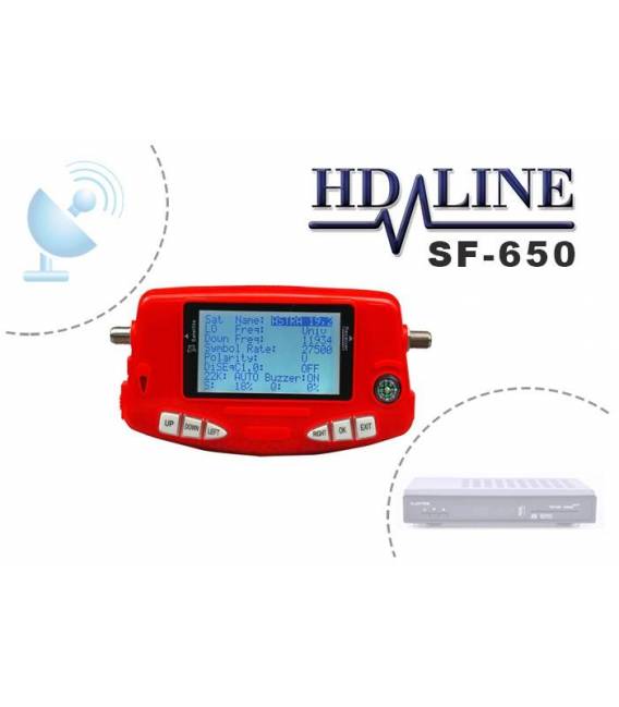 HD-LINE SF-650 SATFINDER Pointeur satellite digital