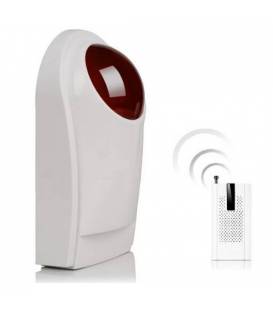 Sirene stroboscopique 112dB avec flash KR-J008 