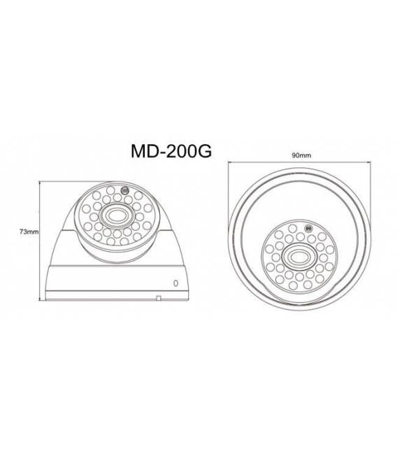 Überwachungskamera MD-200G Bfsat