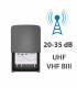 Axitronic pré-amplificateur d’antenne extérieur UHF VHF 