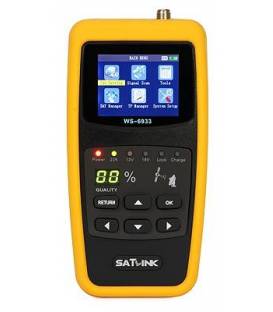Satlink WS-6933 Camping Satfinder HD DVB-S + DVB-S2 8PSK SAT Messgerät EU