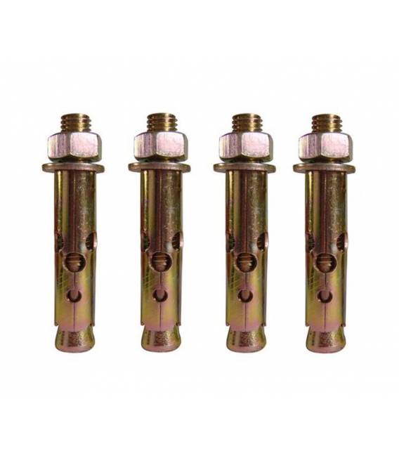 4X Vis Cheville Béton 52mm à frapper 10mm diamètre
