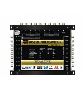 HD-LINE PRO MULTISWITCH 10/16 - 3SAT (2SAT + 1SAT 1 polarite) - 1TER / 16 DEMOS