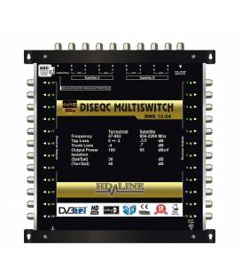 HD-LINE PRO MULTISWITCH 10/24 - 3SAT (2SAT + 1 SAT 1 polarite) - 1TER / 24 DEMOS
