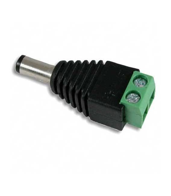 LOT 10X Connecteurs DC male / femelle (5 male / 5 femelle) pour alimentation caméras CCTV - 2.1mm x 5.5mm