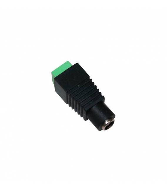 LOT 10X Connecteurs DC male / femelle (5 male / 5 femelle) pour alimentation caméras CCTV - 2.1mm x 5.5mm
