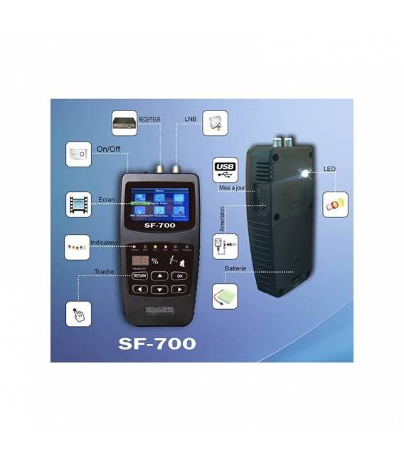 HD-LINE SF-700 POINTEUR SATELLITE appareil de mesure parabole ideal pour camping