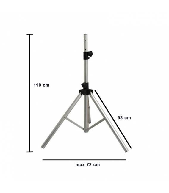Camping Antennenhalter Dreibein Alu bis 80 cm Stativ