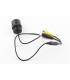Mini Caméra voiture Recul + Rétroviseur Central - Fixation arrière auto - LED Nuit - Angle 120° - Waterproof
