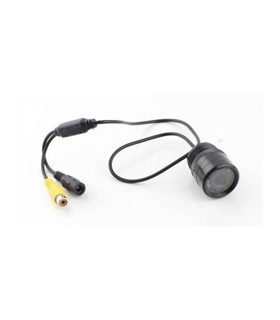 Mini Caméra voiture Recul + Rétroviseur Central - Fixation arrière auto - LED Nuit - Angle 120° - Waterproof